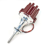 Pertronix D241801 Dist Billet Marine Chrysler 273-360 red cap