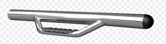 Go Rhino D24926PS Dominator Classic D2 Side Steps with Mounting Brackets Kit - 2 Door Only