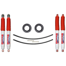 Suspension Lift Kit w/Shock 2.5 Inch Lift Incl. Front Spacer Kit  Heavy Duty Add-A-Leaf Skyjacker