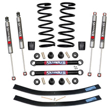 Load image into Gallery viewer, Suspension Lift Kit w/Shock M95 Performance Shocks 3 Inch Lift Incl. Front Coil Springs Rear Add-A-Leafs U Bolt Kit Lower Links Bump Stops Skyjacker