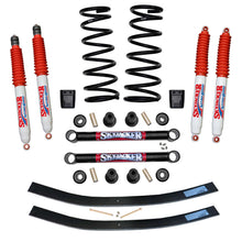 Load image into Gallery viewer, Suspension Lift Kit w/Shock Nitro Shocks 3 Inch Lift Incl. Front Coil Springs Rear Add-A-Leafs U Bolt Kit Lower Links Bump Stops Skyjacker
