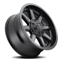 Load image into Gallery viewer, Aluminum Wheels 18X9 Maverick D436 5 On 139.7/5 On 150 Satin Black 110.1 Bore 20 Offset 8 Spoke Fuel Off Road Wheels