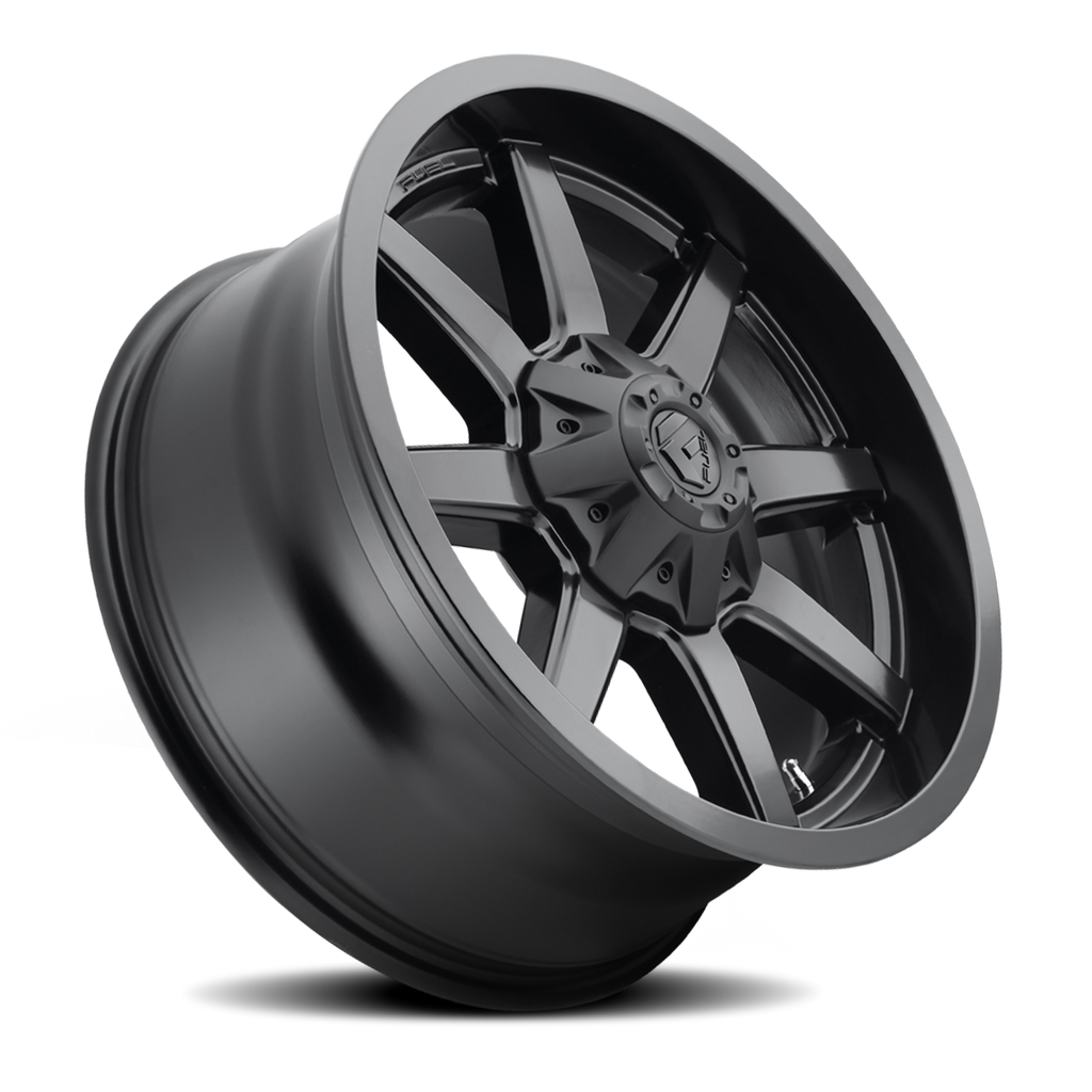 Aluminum Wheels 20X10 Maverick D436 8 On 170 Satin Black 125.1 Bore -18 Offset 8 Spoke Fuel Off Road Wheels