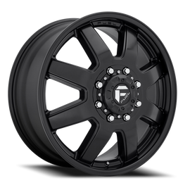 Dually Wheels 20X8.3 Maverick Dually D436 8 On 200 Matte Black 142 Bore 122 Offset 7 Spoke Front Dually Fuel Off Road Wheels