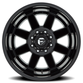 Dually Wheels 20X8.3 Maverick Dually D436 8 On 210 Matte Black 154.3 Bore -221 Offset 7 Spoke Outer Dually Fuel Off Road Wheels