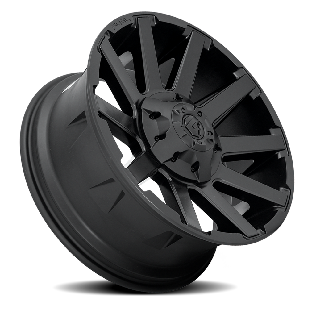 Aluminum Wheels 20X10 Contra D437 8 On 165.1 Matte Black 125.1 Bore -18 Offset 8 Spoke Fuel Off Road Wheels