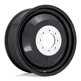 Dually Wheels 24X8.25 Dually Inner D500 8 On 165.1 Gloss Black 117 Bore 97 Offset Multi Spoke Inner Dually Fuel Off Road Wheels