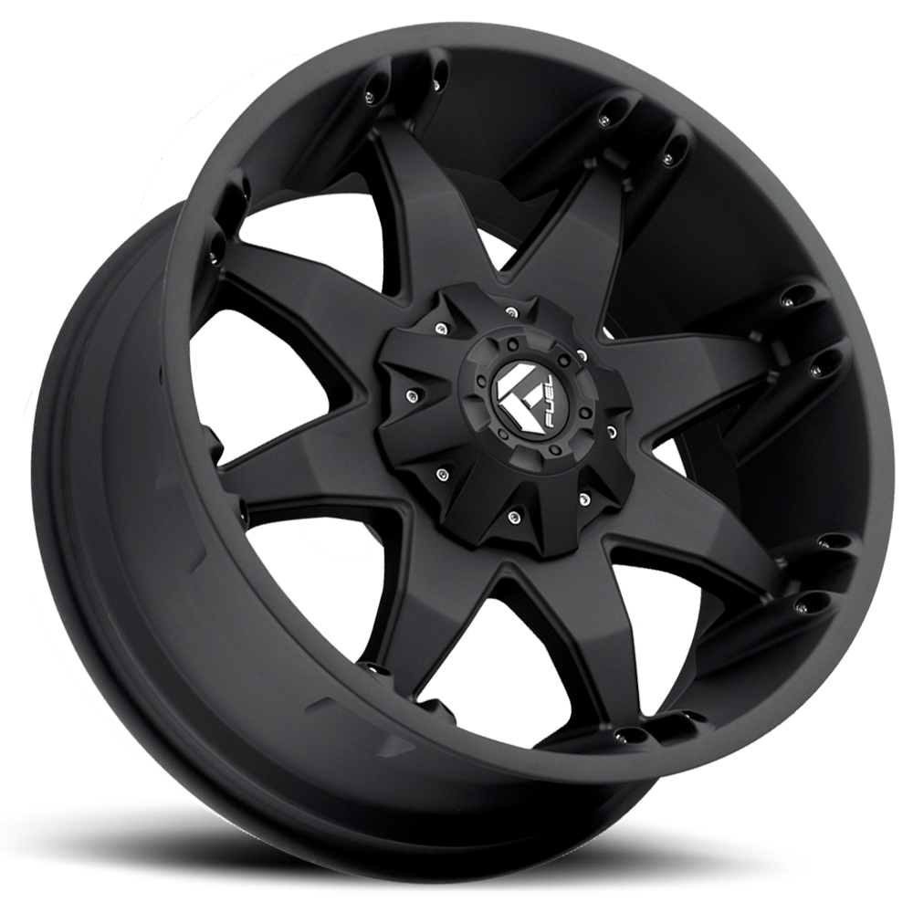 Aluminum Wheels 18X9 Octane D509 5 On 114.3/5 On 127 Matte Black 78.1 Bore 1 Offset Fuel Off Road Wheels