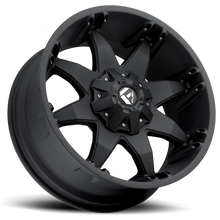 Load image into Gallery viewer, Aluminum Wheels 18X9 Octane D509 5 On 114.3/5 On 127 Matte Black 78.1 Bore 1 Offset Fuel Off Road Wheels