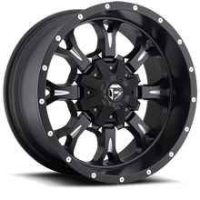 Load image into Gallery viewer, Aluminum Wheels 18X9 Krank D517 5 On 139.7/5 On 150 Matte Black Milled 110.3 Bore 20 Offset Fuel Off Road Wheels