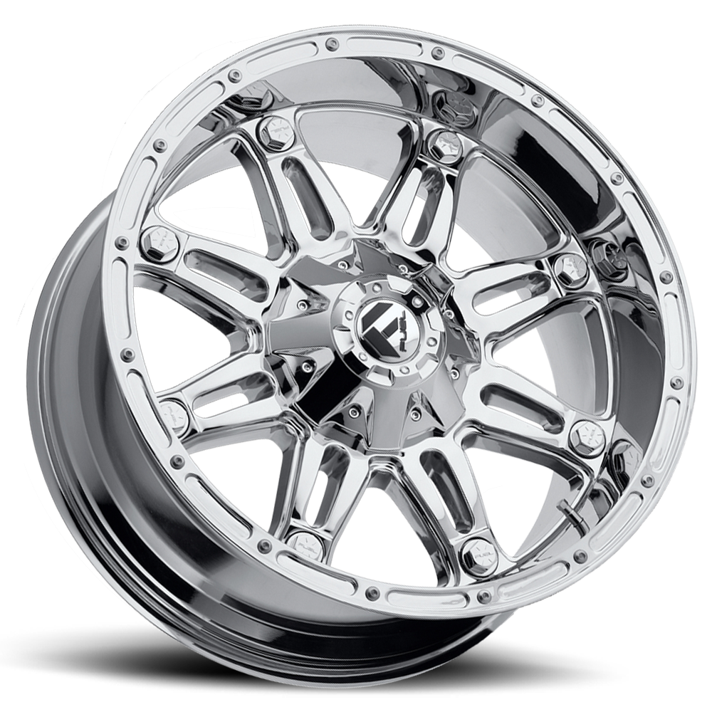 Aluminum Wheels 20X10 Hostage D530 8 On 165.1 Chrome 125.2 Bore -12 Offset Fuel Off Road Wheels