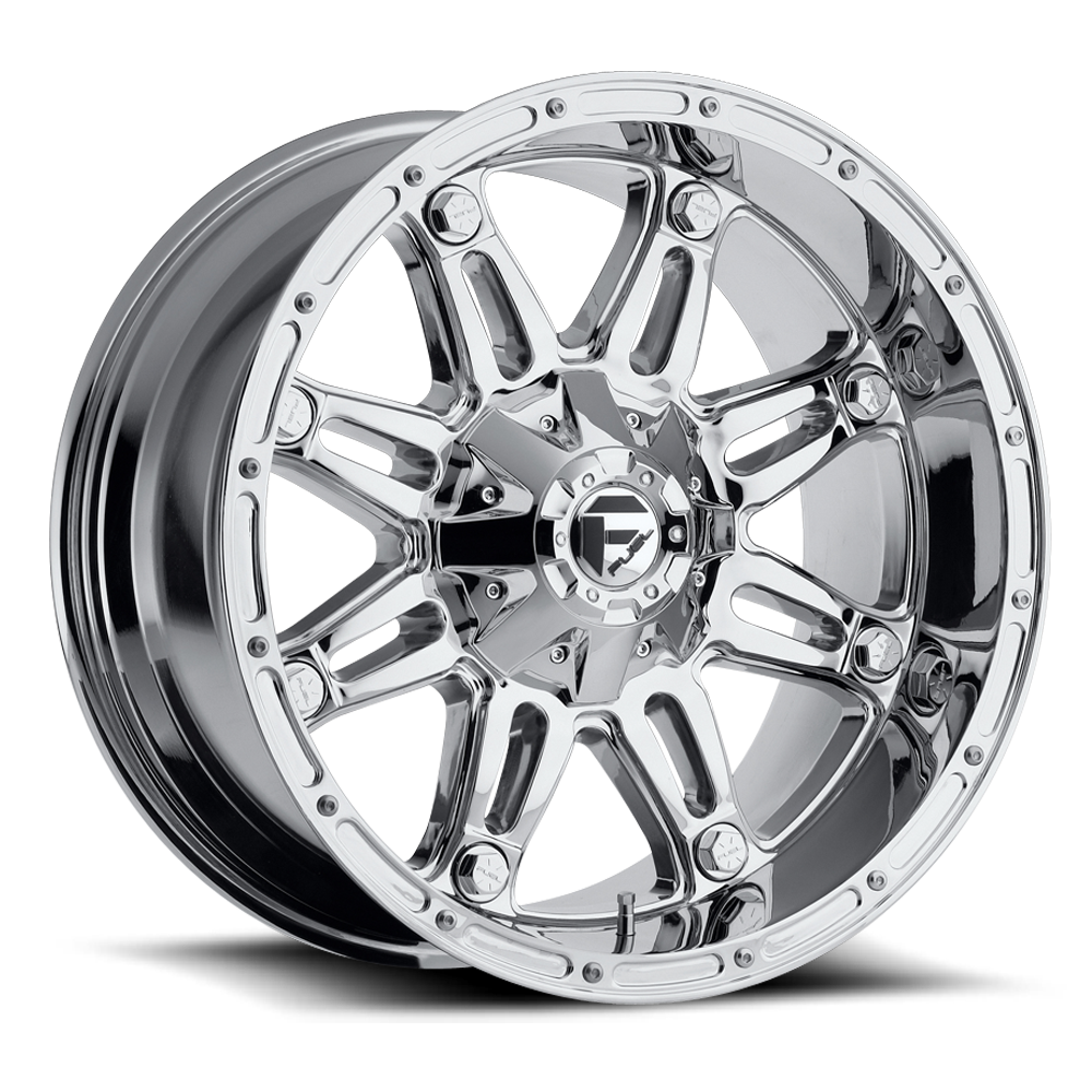 Aluminum Wheels 20X9 Hostage D530 6 On 135/6 On 139.7 Chrome 106.4 Bore 1 Offset Fuel Off Road Wheels