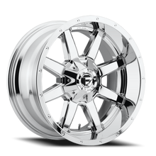 Load image into Gallery viewer, Aluminum Wheels 18X9 Maverick D536 6 On 135/6 On 139.7 Chrome 106.1 Bore 13 Offset Fuel Off Road Wheels