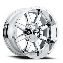 Aluminum Wheels 20X10 Maverick D536 6 On 135/6 On 139.7 Chrome 106.4 Bore -24 Offset Fuel Off Road Wheels