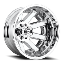 Load image into Gallery viewer, Dually Wheels 20X8.25 Maverick Dually D536 8 On 200 Chrome 142 Bore -227 Offset 7 Spoke Outer Dually Fuel Off Road Wheels
