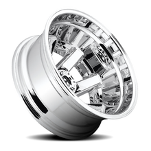 Load image into Gallery viewer, Dually Wheels 20X8.25 Maverick Dually D536 8 On 200 Chrome 142 Bore -227 Offset 7 Spoke Outer Dually Fuel Off Road Wheels
