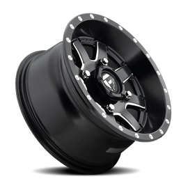 Aluminum Wheels 15X10 Maverick UTV D538 4 On 137 Matte Black Milled 110.2 Bore 0 Offset Fuel Off Road Wheels