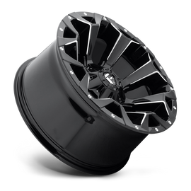 Aluminum Wheels 17X8.5 Assault D546 5 On 114.3/5 On 127 Matte Black/Milled 78.1 Bore 14 Offset 8 Spoke Fuel Off Road Wheels