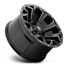 Load image into Gallery viewer, Aluminum Wheels 22X12 Assault D546 6 On 135/6 On 139.7 Matte Black Milled 106.4 Bore -44 Offset 8 Spoke Fuel Off Road Wheels