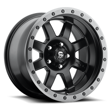 Load image into Gallery viewer, Aluminum Wheels 18X9 Trophy D551 6 On 139.7 Matte Black 108 Bore 1 Offset Fuel Off Road Wheels
