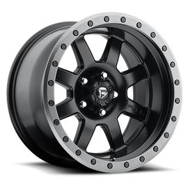 Aluminum Wheels 18X9 Trophy D551 6 On 139.7 Matte Black 108 Bore 1 Offset Fuel Off Road Wheels