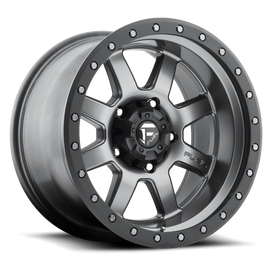Aluminum Wheels 17X8.5 Trophy D552 6 On 139.7 Anthracite Gray 108 Bore -6 Offset Fuel Off Road Wheels