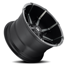 Load image into Gallery viewer, Aluminum Wheels 20X9 Coupler D556 8 On 170 Matte Black/Machined Dark Tint 125.1 Bore 20 Offset 8 Spoke Fuel Off Road Wheels