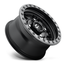 Load image into Gallery viewer, Aluminum Wheels 14X7 Anza UTV D557 4 On 136 Matte Black Beadlock 110.2 Bore 38 Offset 5 Spoke Fuel Off Road Wheels