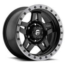 Load image into Gallery viewer, Aluminum Wheels 20X9 Anza D557 6 On 139.7 Matte Black 108 Bore 1 Offset 5 Spoke Fuel Off Road Wheels