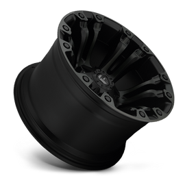 Aluminum Wheels 18X9 Vapor D560 8 On 180 Matte Black 124.3 Bore -12 Offset Fuel Off Road Wheels