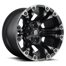 Load image into Gallery viewer, Aluminum Wheels 18X9 Vapor D569 5 On 139.7/5 On 150 Matte Black Double Dark Tint 110.3 Bore -12 Offset Fuel Off Road Wheels