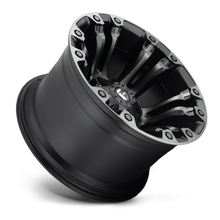 Load image into Gallery viewer, Aluminum Wheels 18X9 Vapor D569 5 On 139.7/5 On 150 Matte Black Double Dark Tint 110.3 Bore -12 Offset Fuel Off Road Wheels