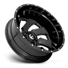 Load image into Gallery viewer, Dually Wheels 20X8.3 Cleaver Dually D574 8 On 170 Gloss Black Milled 125.1 Bore -176 Offset Multi Spoke Outer Dually Fuel Off Road Wheels