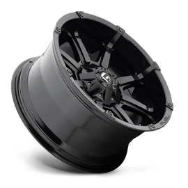 Aluminum Wheels 20X10 Coupler D575 5 On 114.3/5 On 127 Gloss Black 78.1 Bore -12 Offset 8 Spoke Fuel Off Road Wheels