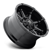 Load image into Gallery viewer, Aluminum Wheels 20X10 Coupler D575 6 On 135/6 On 139.7 Gloss Black 106.4 Bore -24 Offset 8 Spoke Fuel Off Road Wheels