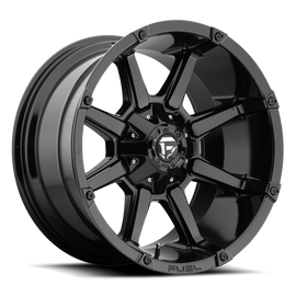 Aluminum Wheels 20X9 Coupler D575 6 On 135/6 On 139.7 Gloss Black 106.4 Bore 1 Offset 8 Spoke Fuel Off Road Wheels