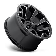 Load image into Gallery viewer, Aluminum Wheels 20X9 Assault D576 6 On 135/6 On 139.7 Gloss Black Milled 106.4 Bore 1 Offset 8 Spoke Fuel Off Road Wheels