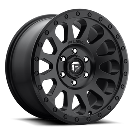 Aluminum Wheels 16X8 Vector D579 6 On 139.7 Matte Black 108 Bore 1 Offset Fuel Off Road Wheels