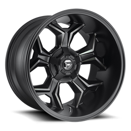 Aluminum Wheels 20X9 Avenger D605 5 On 139.7/5 On 150 Matte Black/Machined Dark Tint 110.3 Bore 1 Offset 5 Spoke Fuel Off Road Wheels