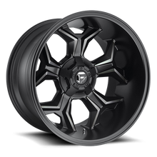 Load image into Gallery viewer, Aluminum Wheels 20X9 Avenger D605 5 On 139.7/5 On 150 Matte Black/Machined Dark Tint 110.3 Bore 20 Offset 5 Spoke Fuel Off Road Wheels