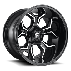 Aluminum Wheels 20X9 Avenger D606 5 On 139.7/5 On 150 Gloss Black Machined 110.3 Bore 20 Offset 5 Spoke Fuel Off Road Wheels