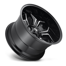 Load image into Gallery viewer, Aluminum Wheels 20X9 Avenger D606 5 On 139.7/5 On 150 Gloss Black Machined 110.3 Bore 20 Offset 5 Spoke Fuel Off Road Wheels