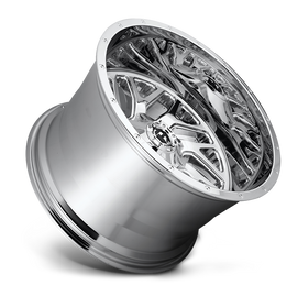 Aluminum Wheels 20X12 Triton D609 6 On 135/6 On 139.7 Chrome Plated 106.1 Bore -44 Offset Mesh Spoke Fuel Off Road Wheels