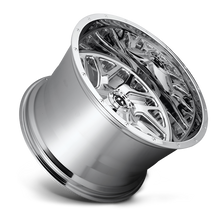 Load image into Gallery viewer, Aluminum Wheels 22X10 Triton D609 8 On 180 Chrome Plated 124.2 Bore -18 Offset Mesh Spoke Fuel Off Road Wheels