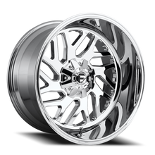 Load image into Gallery viewer, Aluminum Wheels 24X12 Triton D609 8 On 180 Chrome Plated 124.2 Bore -44 Offset Mesh Spoke Fuel Off Road Wheels