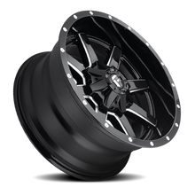 Load image into Gallery viewer, Aluminum Wheels 22X12 Maverick D610 6 On 135/6 On 139.7 Gloss Black Milled 106.1 Bore -45 Offset Fuel Off Road Wheels