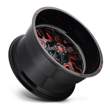 Load image into Gallery viewer, Aluminum Wheels 20X9 Stroke D612 6 On 120/6 On 139.7 Gloss Red Milled 78.1 Bore 19 Offset Fuel Off Road Wheels