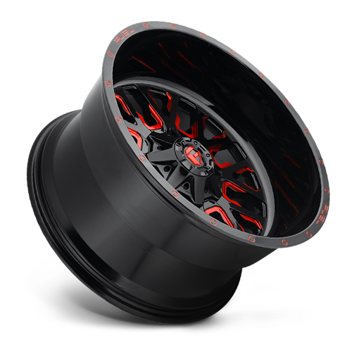 Aluminum Wheels 20X9 Stroke D612 5 On 139.7/5 On 150 Gloss Red Milled 110.3 Bore 20 Offset Fuel Off Road Wheels