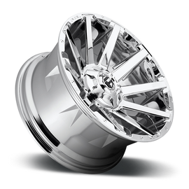 Aluminum Wheels 20X10 Contra D614 6 On 135/6 On 139.7 Chrome 106.1 Bore -19 Offset Multi Spoke Fuel Off Road Wheels
