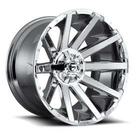 Aluminum Wheels 20X9 Contra D614 6 On 135/6 On 139.7 Chrome 106.3 Bore 20 Offset Multi Spoke Fuel Off Road Wheels